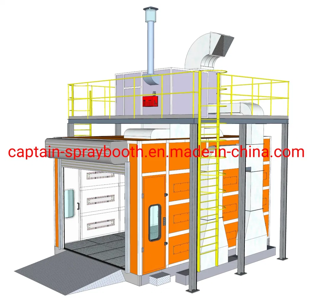 Water Based Paint Spray Booth /Paint Cabinet with Nozzles