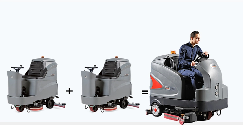 Battery Type Automatic Ride on Floor Scrubber GM230