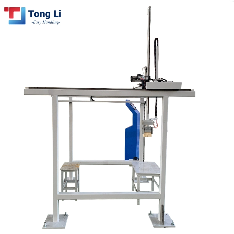 Mini Manipulator Folding Balance Crane with Electric Hoist for Handling Iron Blocks