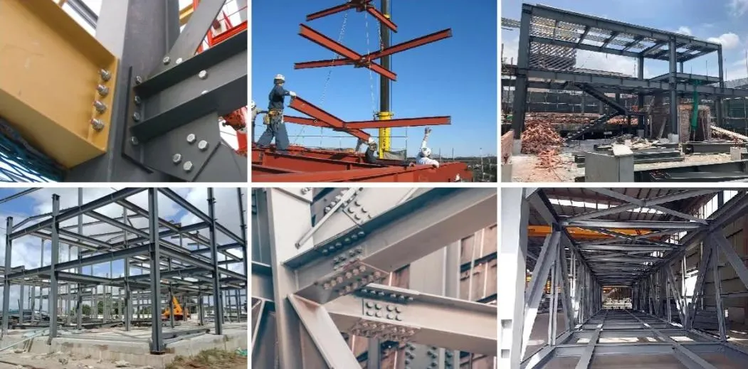 Prefabricated Multi-Story Steel Structure Building Three-Dimensional Garage Warehouse