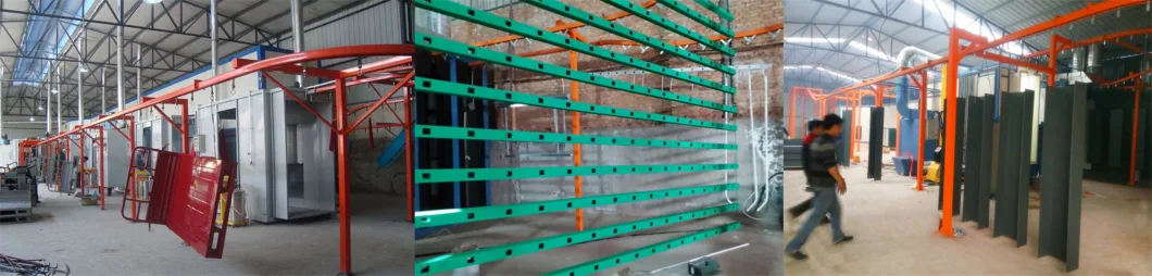 Aluminum Fence Automated Powder Coating System