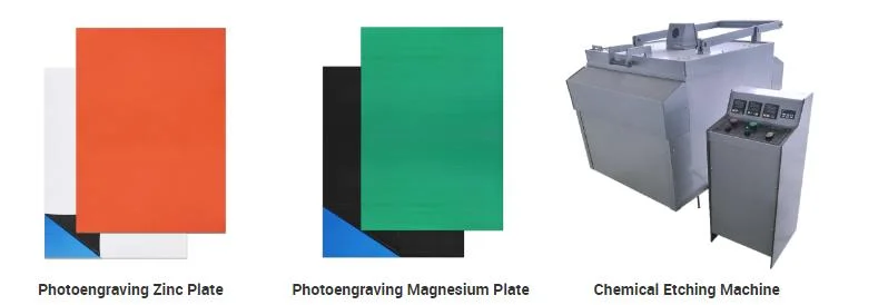 Chemical Equipment Zinc Plate Magnesium for Photoengraving Metals Copper Etching Machine