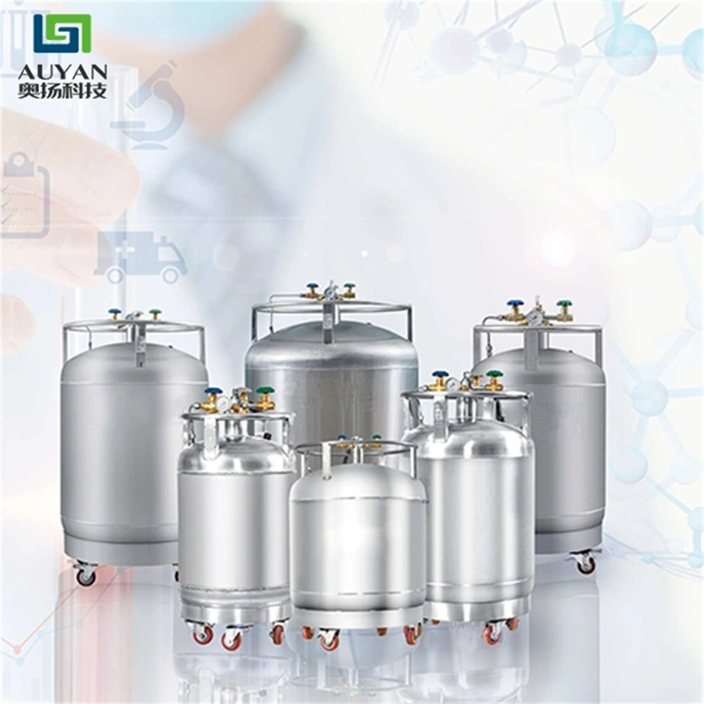 Cryo Racks Small Capacity Liquid Nitrogen Biological Storage Tank