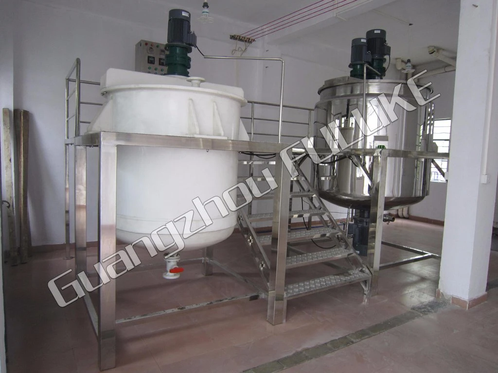 Hot Sale 50-5000L Shampoo Mixing Tank