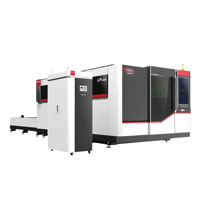 2000W 3000W 4000W 6000W 8000W Fiber Laser Cutting Machine with Loading and Unloading Working Table