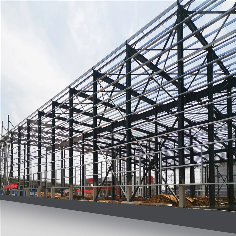 Large Span Steel Structure Warehouse Shed Building Logistics Steel Warehouse