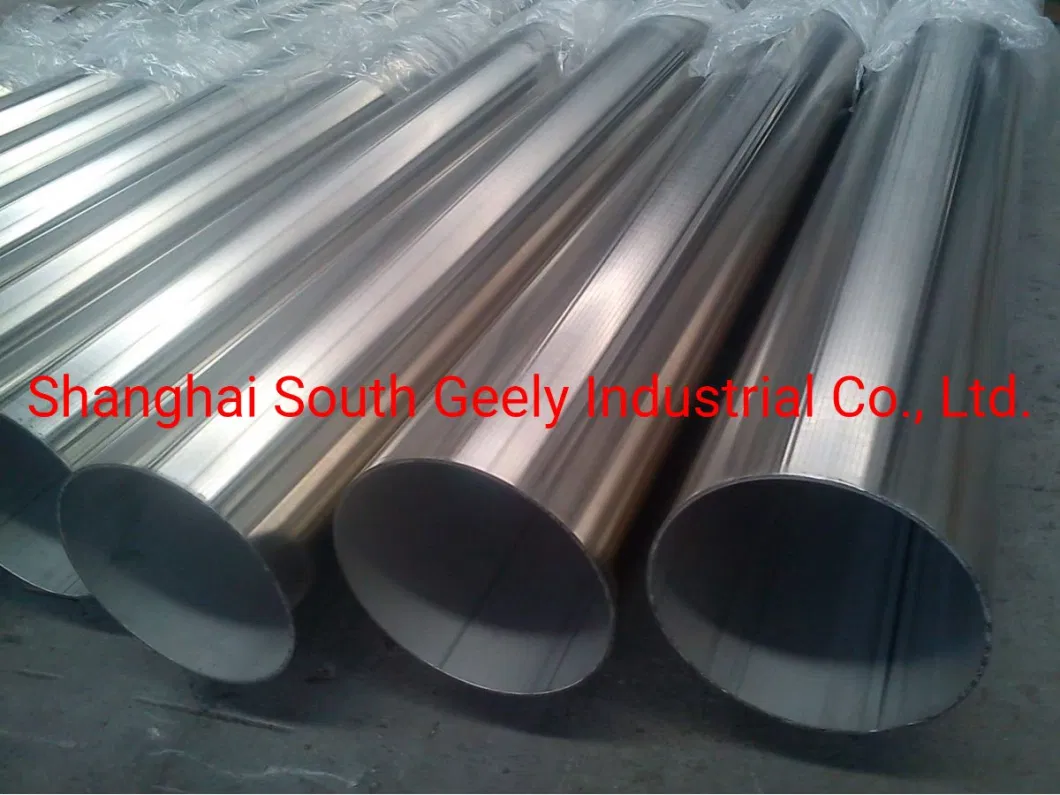 201/304/316/409/410/430/316L/304L Welded Stainless Steel Pipe &amp; Tube /Oiled/Round/Square ASTM/JIS/AISI with Mirror/Polished/Brushed/No. 4/No. 8/8K