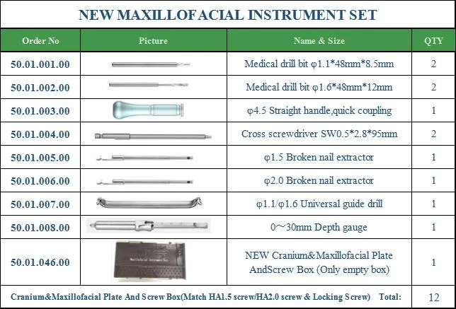 Maxilloficial Orthognathic Medical Implants Mini L Shape Plates 4 Holes 0.8mm Thickness
