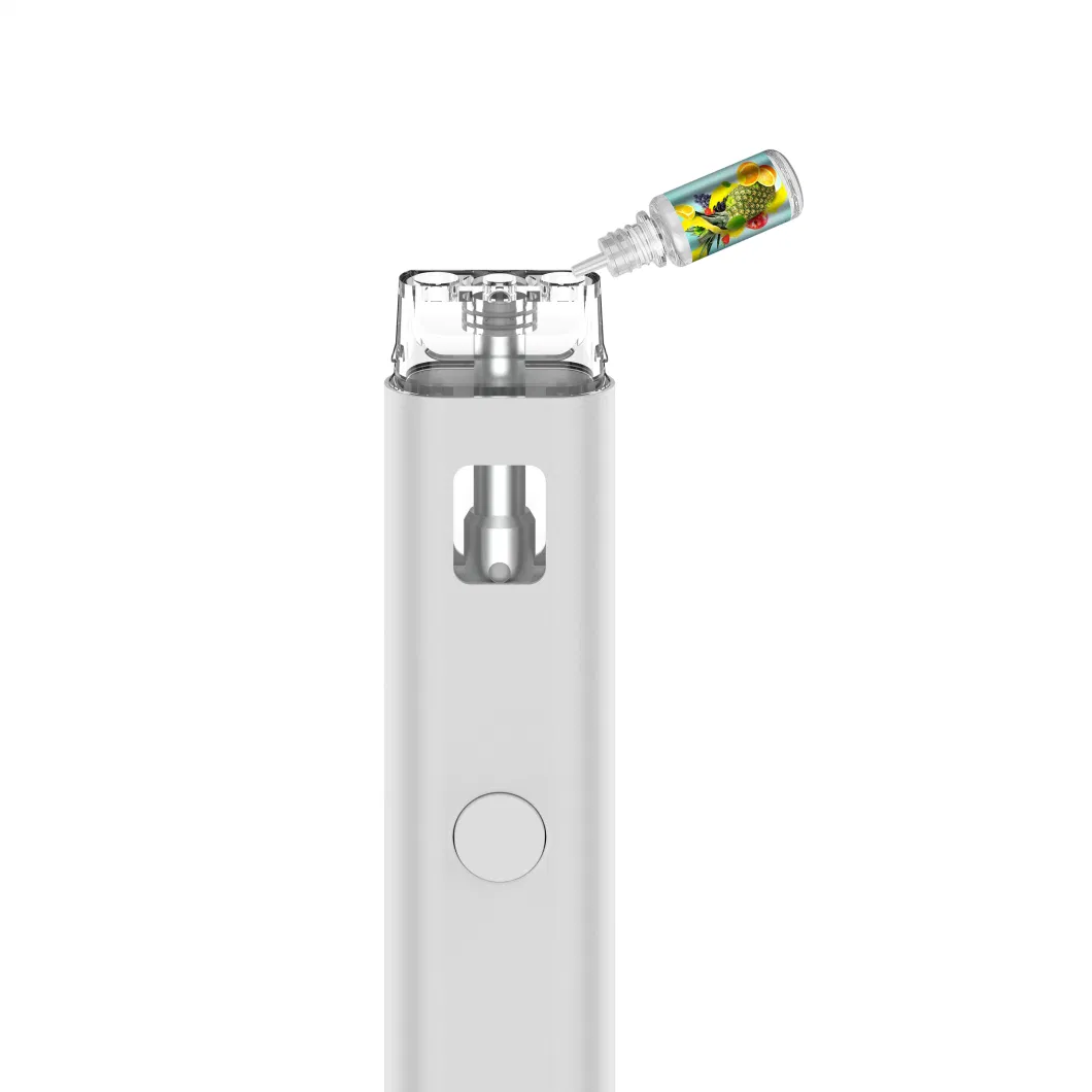 Preheat Function E Cigarettes Empty Disposable Vape Pens 1ml 2ml Pods Thick Oil Pen 300mAh Rechargeable Battery Bottom LED Light Tank