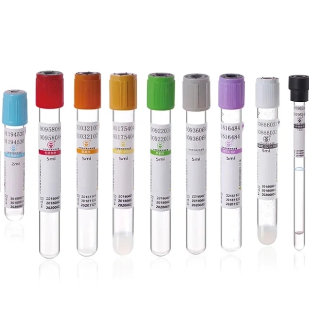 Disposable Vacuum Blood Collection Tube for Hospital EDTA Tubes