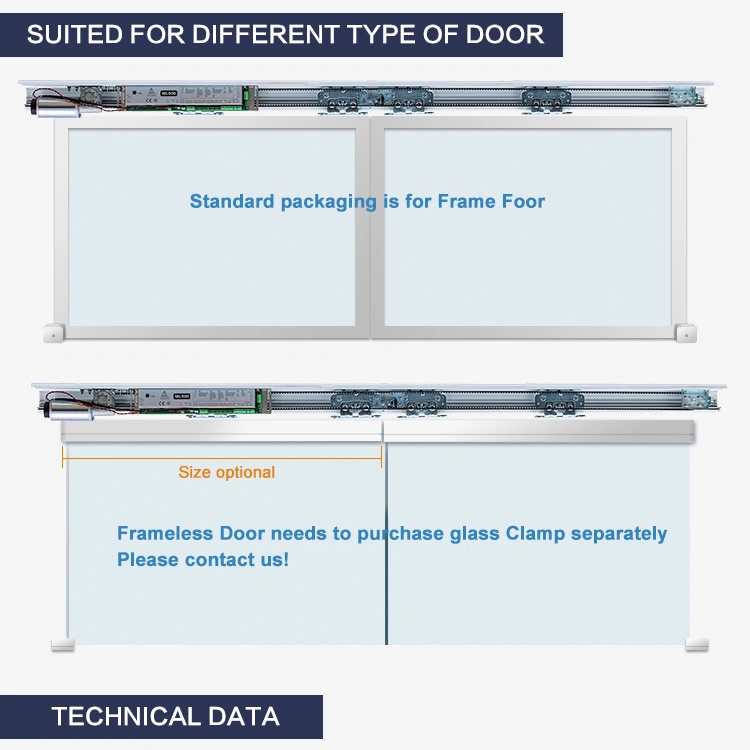 Turtech Similar Automatic Sliding Door En16005 Auto Test Infrared Sensor Door
