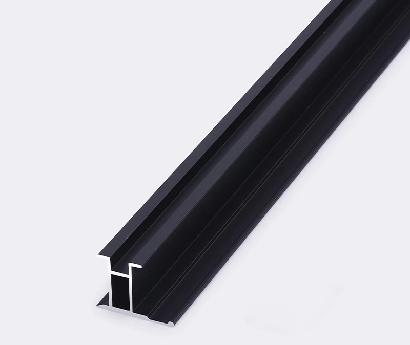 Wall Panel Profile Wire Drawing Metal Trim H Shape Edging Strip for Tiles