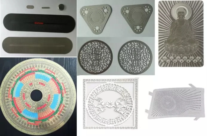 Custom Flexible Foil Heater Plate Etching Heating Film