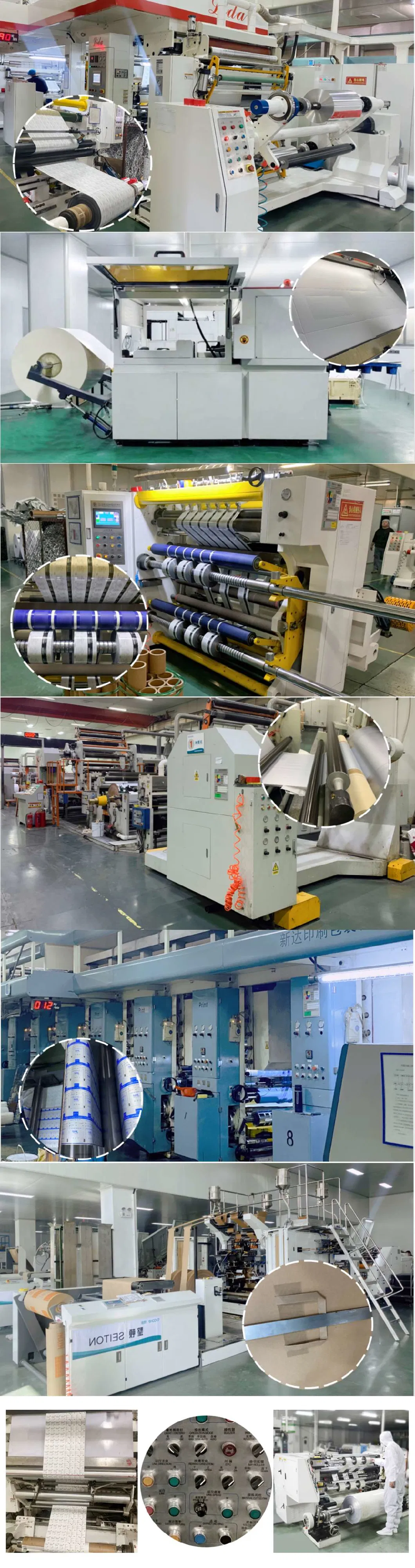 Pet PE Automatic Packaging Film Roll for Medical Instrument Package