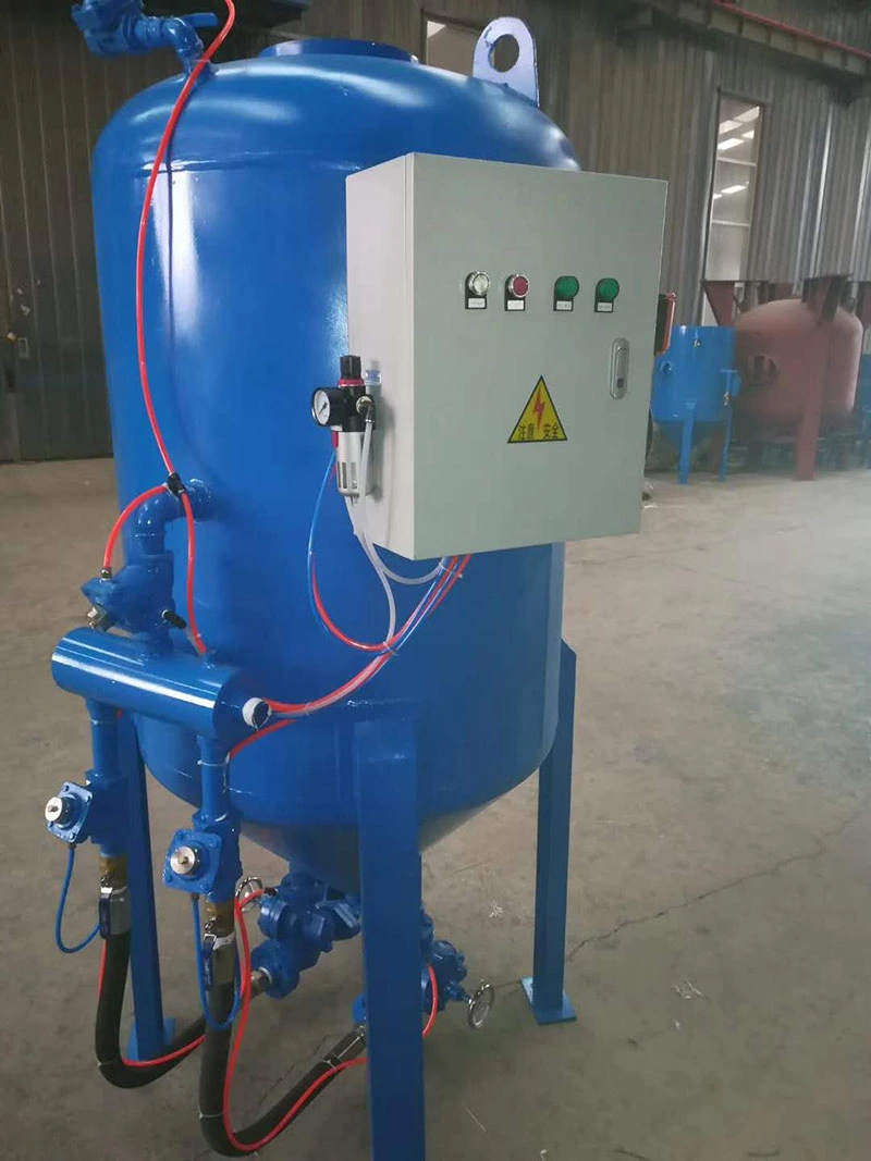 High Pressure Dustless Cleaning Equipment 500L Small Capacity Wet Sandblasting Machine