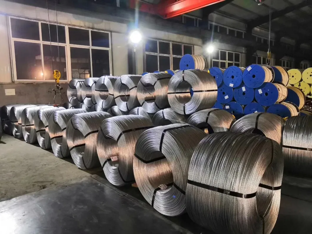 Factory Directly Supply Galvanized Steel Wire Rod for Making Nail