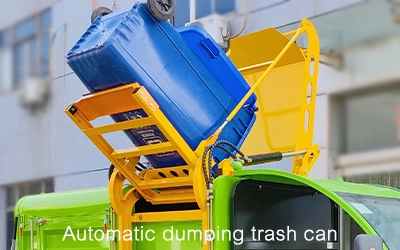10 Tons Automatic Tricycle Garbage Collector Side Loading