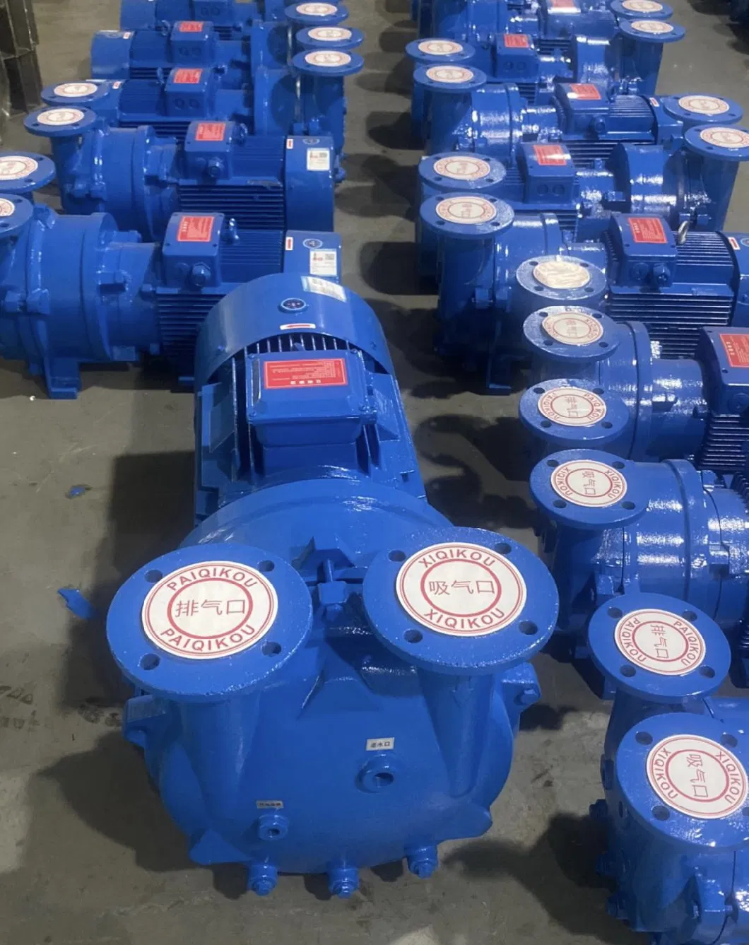 Compact Liquid Ring Vacuum Pump with Unique Flexible Exhaust Design and No Over-Compression