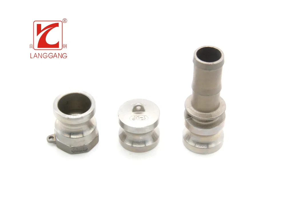 Type-DC Standard Inox 304 Stainless Steel Casted BSPT Thread Dust Cap Camlock