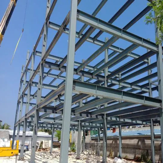 Prefabricated Multi-Story Steel Structure Building Three-Dimensional Garage Warehouse