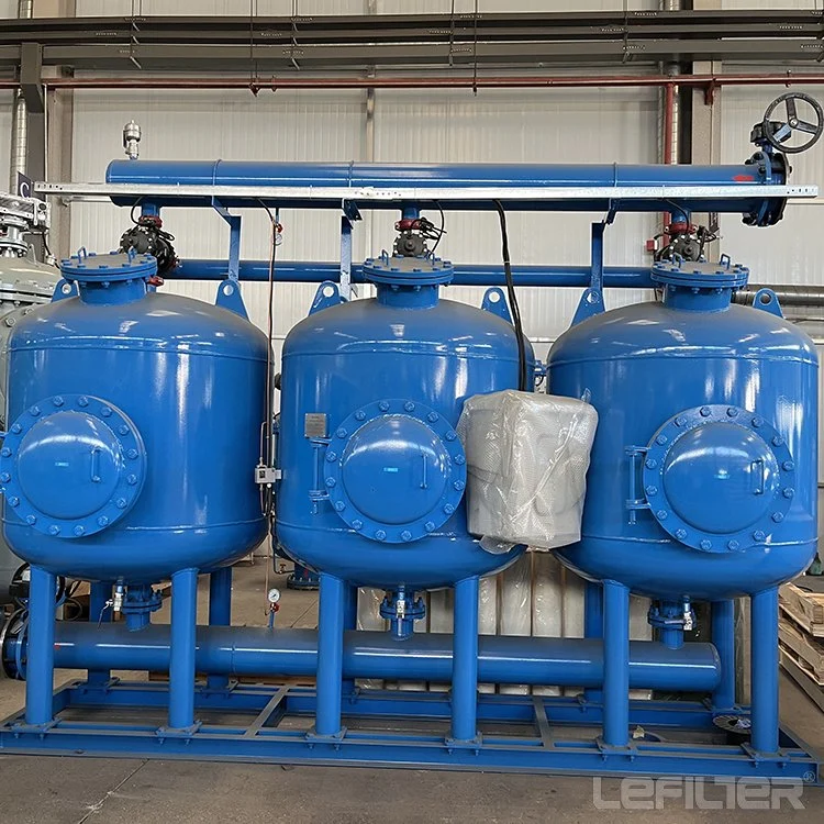 Automatic Back Flush Industrial Water Irrigation Sand Filter for Sale Water Filtration Tanks
