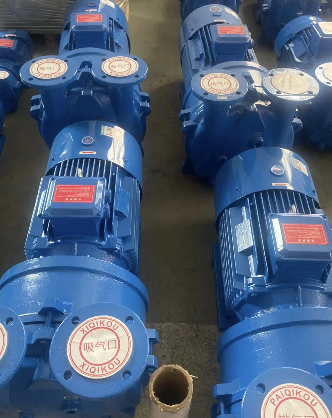 Water Intake Pump for Municipal Water Treatment Plants (2.35 kW, 80 m3/h, 33 mbar)