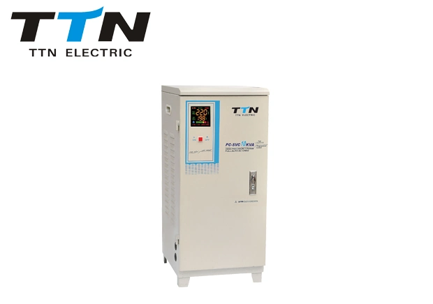 Ttn Cabinet PC-SVC 30kVA Full-Auto AC Voltage Regualtor Stabilizer
