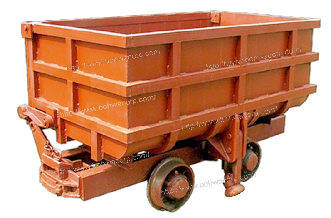 Bucket Tipping Mine Car, Mining Rail Car, Transport Mine Car