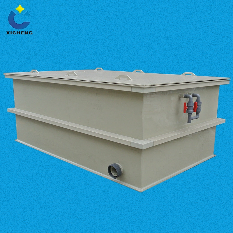 PP/PVC Plating Bath PP Plastic Electroplating Pickling Bath with Electrolytic