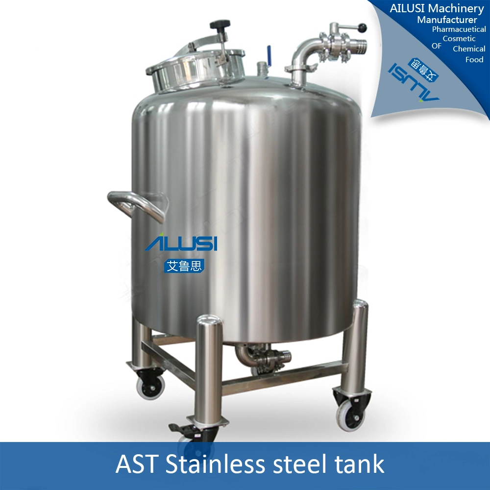 High Capacity Stainless Steel Food Storage Tank Liquid Holding Tank