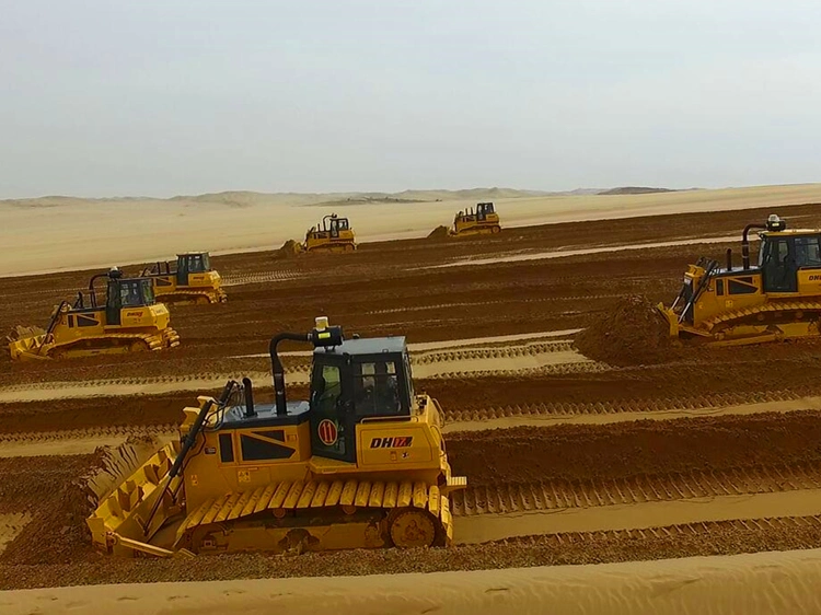 17 Ton Crawler Bulldozer Dh17-C3 with Imported Engine