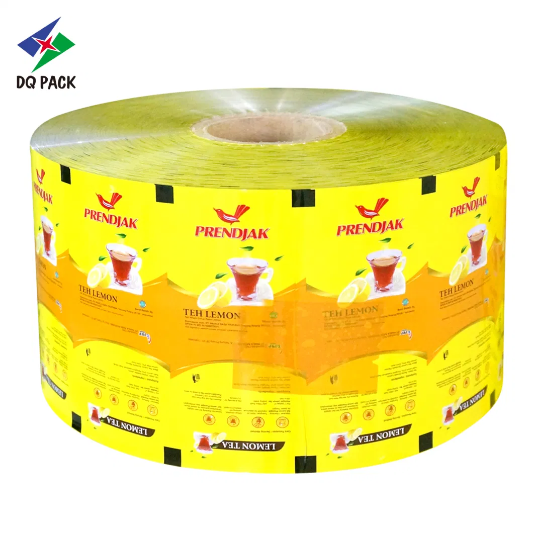 Lemon Gree Black Tea Packing Automatic Packaging Roll Film Factory Price