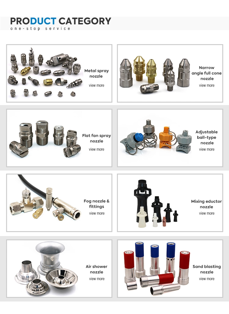 PP or Plastic Adjustable Ball Clip Clamp Eyelet Nozzle, Hollow Cone Spray Nozzle, Degreasing and Phosphating in Surface Treatment
