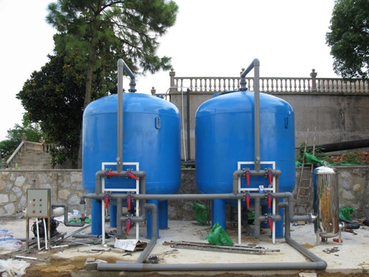 Iron Sulfur Water Treatment System Iron Rust Filter Iron Removal Tank