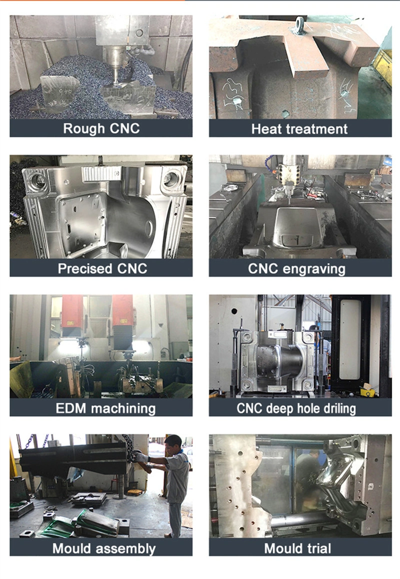 Mould Factory Plastic Injection Molding Process Plastic Custom PP Injection Mould Design