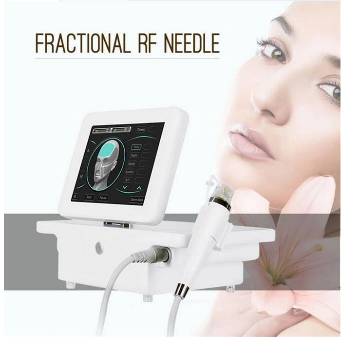 Portable Fractional RF Microneedling Beauty Device for Stretch Mark Removal