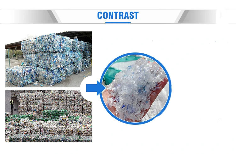 Hot Washing Tank in Hr-Plastic Bottles Crushing Drying Cleaning Recycling Production Line