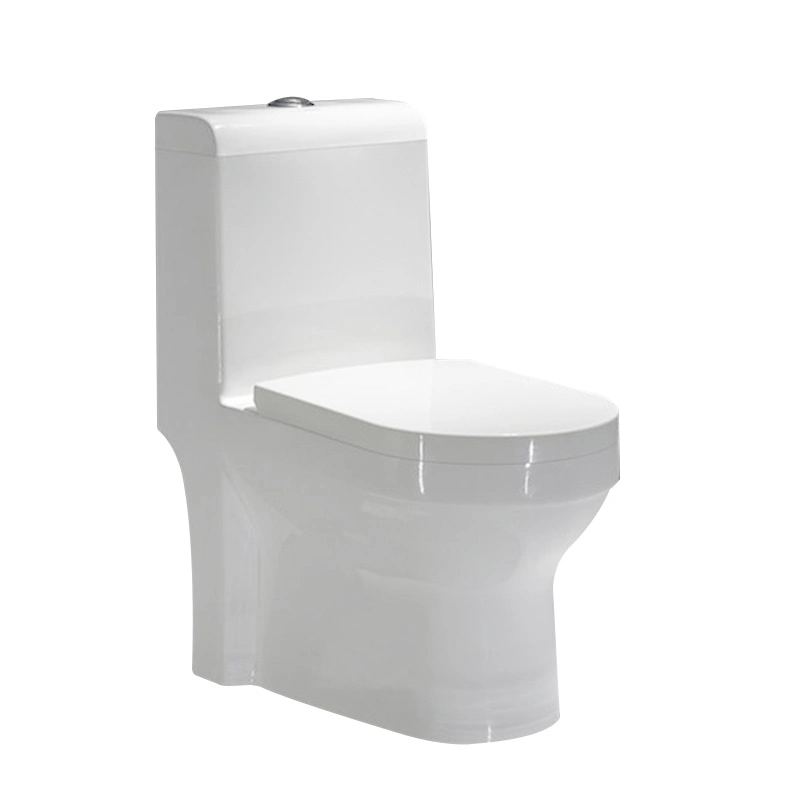 Chinese Wc Commode One Piece Dual Flush Toilet with Concealed Tank Dual-Flush