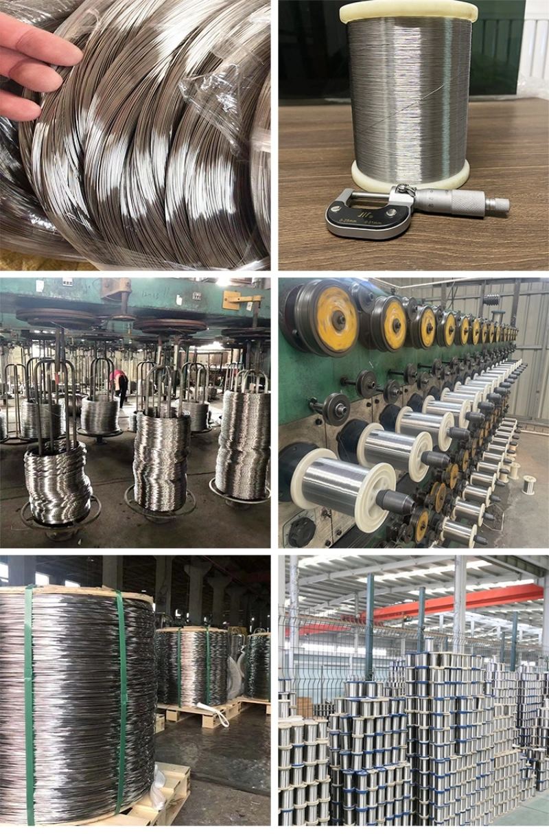 High Quality Ss 201 301 302 304h 310S 316 316L 317L 304 321 Stainless Steel Rod Wire