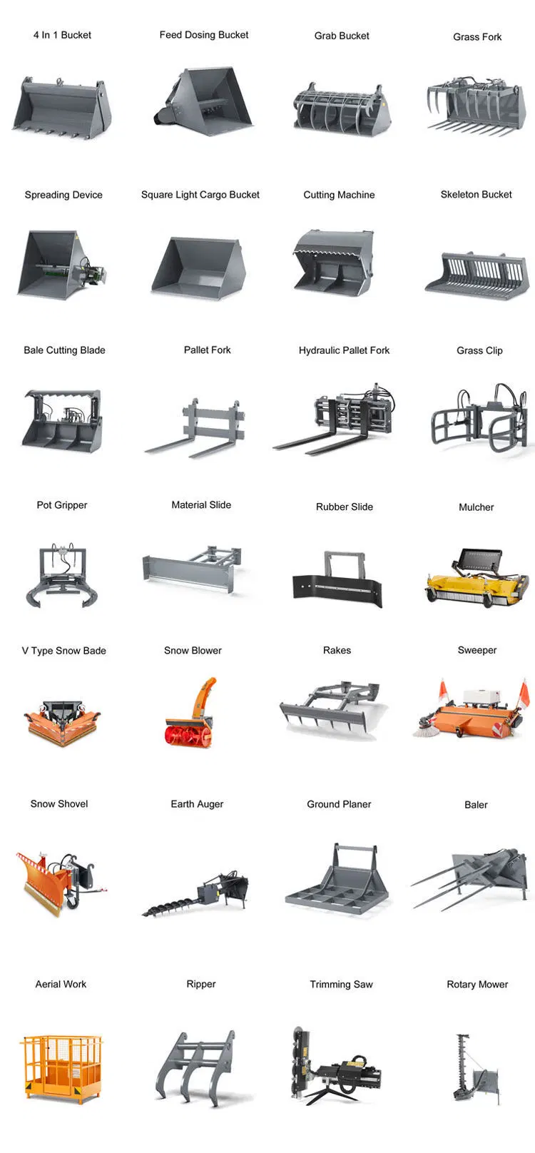 Lifting Platform Telescopic Armfork Wheel Loader