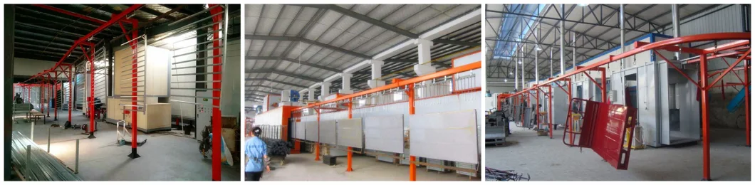 Wire Mesh Fence DIP Coating Powder Coating Line