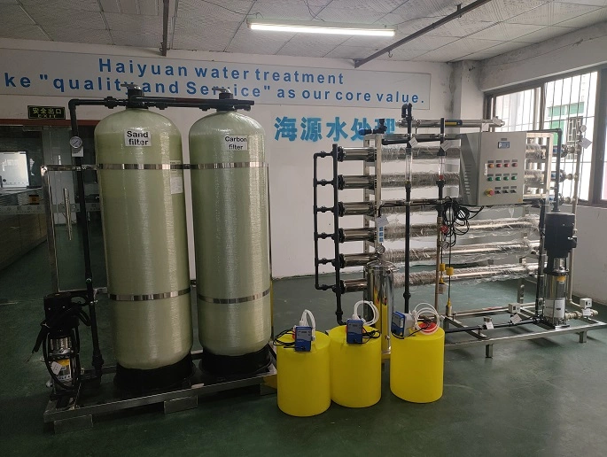 Iron Sulfur Water Treatment System Iron Rust Filter Iron Removal Tank