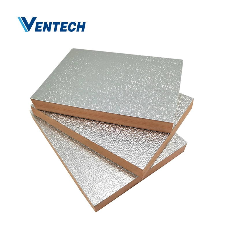Phenolic Foam Pre-Insulated HVAC Duct Panel Air Duct