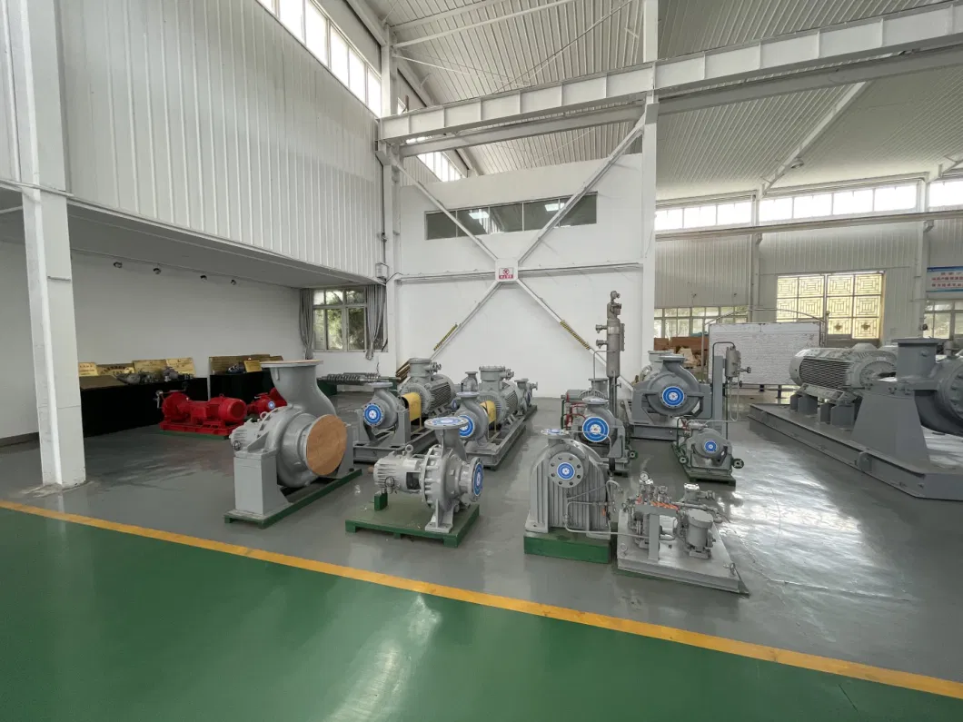 Kangqiao Horizontal Multistage Single Suction Clean Water Pit Drainadge Centrifugal Pump for Chloride Evaporation Forced Circulating with ISO/CE