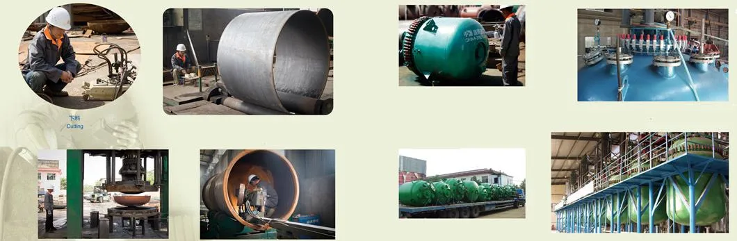 Phosphoric Acid Hydrochloric Acid Pigment Glass Lined Reactor Storage Tank