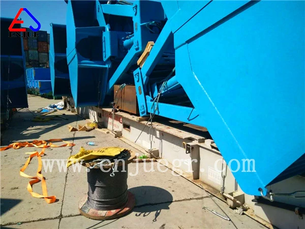 Enjue /Used Smag Single Rope Hook on Wireless Radio Remote Control Grab Bucket Clamshell Grab for Bulk Cargo Loading and Unloading with Class Certificate