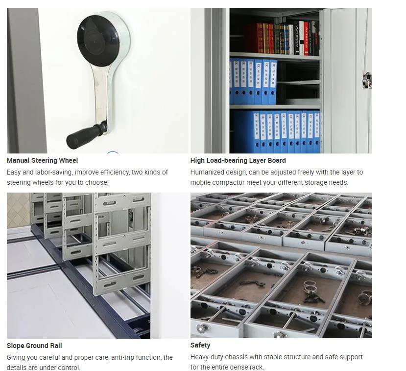 File Storage Moving Compact Shelving System