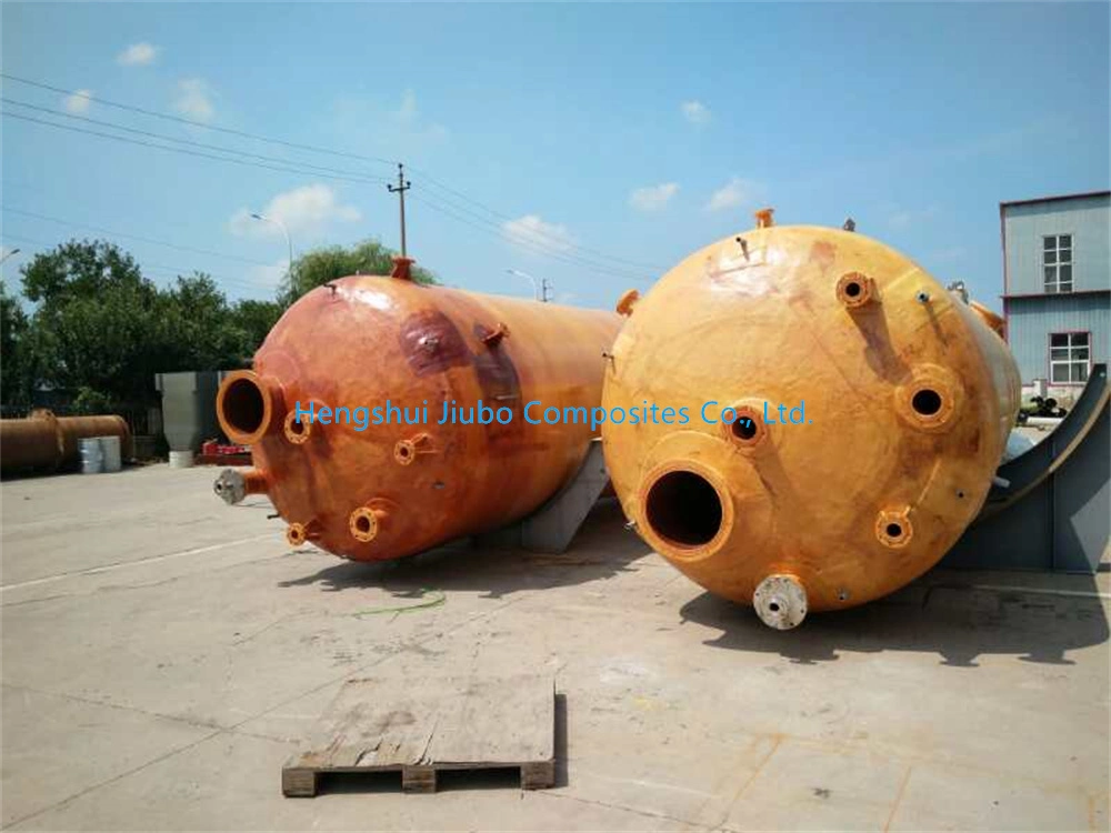 GRP Fiberglass Anti-Corrosion Horizontal Tank with 2-3 Saddles