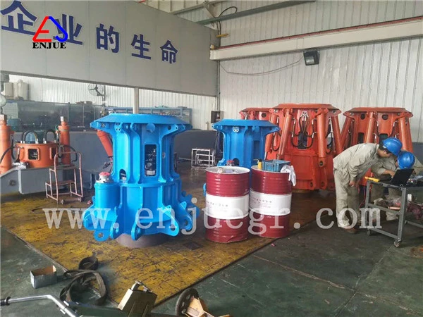 Enjue /Used Smag Single Rope Hook on Wireless Radio Remote Control Grab Bucket Clamshell Grab for Bulk Cargo Loading and Unloading with Class Certificate