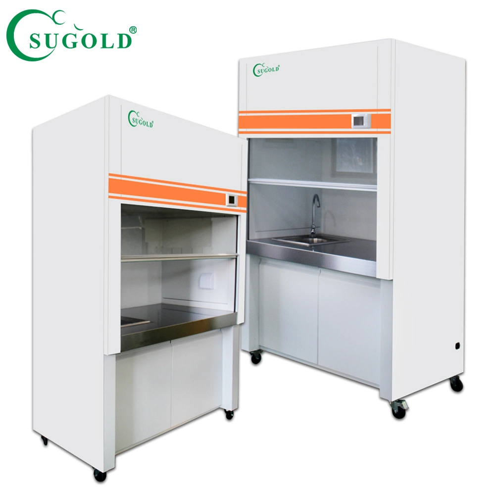 All Steel Gas Extractor Fume Hood with Cupboard for Chemistry